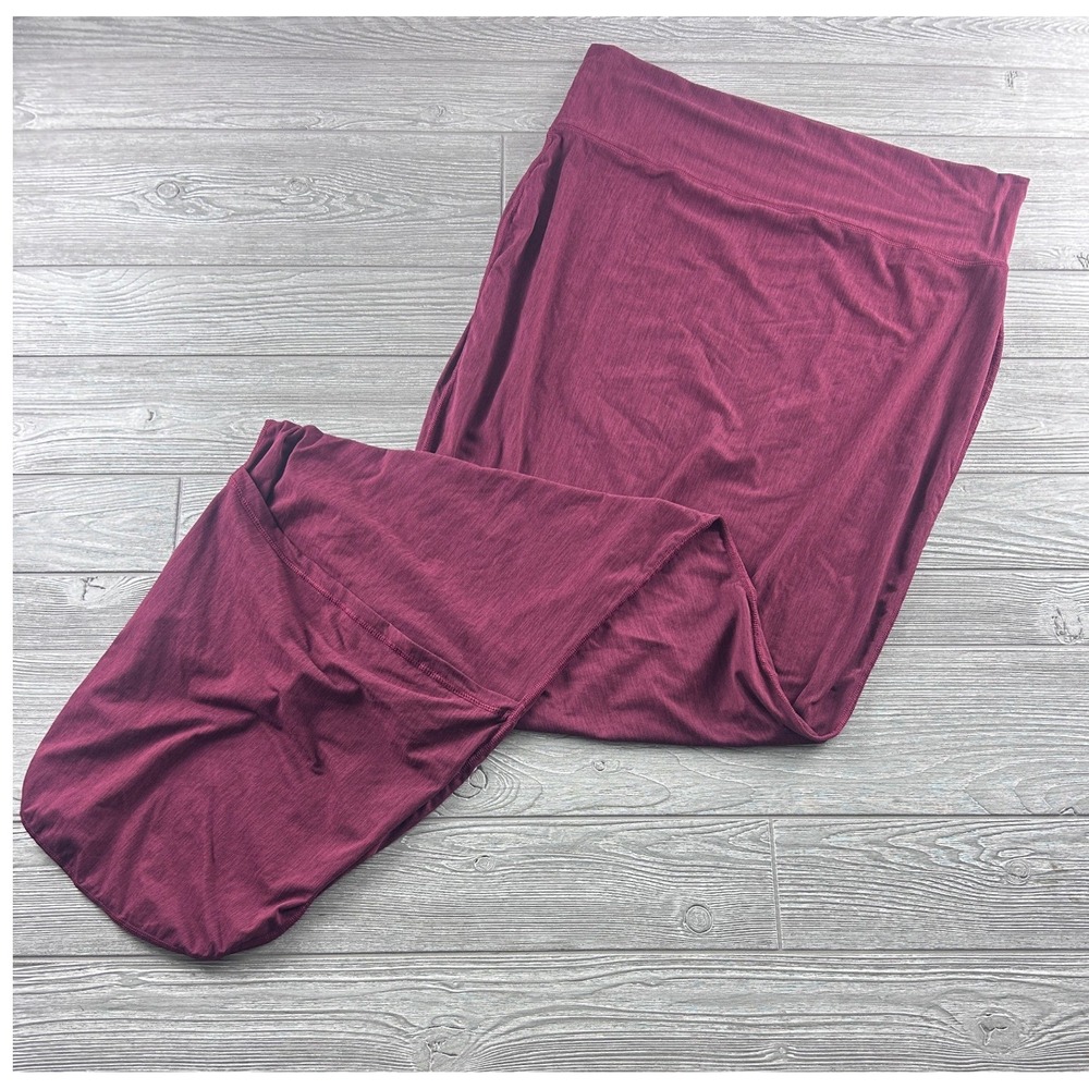 Hug Sleep Sleep Pod Move Adult Swaddle Blanket Burgundy XL Deep Pressure Therapy